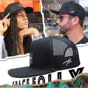 NEW Grace Folly Trucker Hat for Men & Women Snapback  Mesh Cap MMVIII Colorful